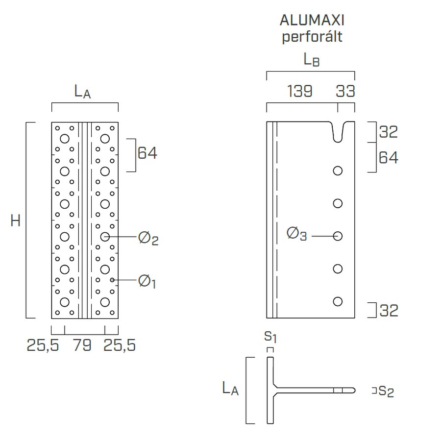 Holz Technic Alumaxi rögzítő