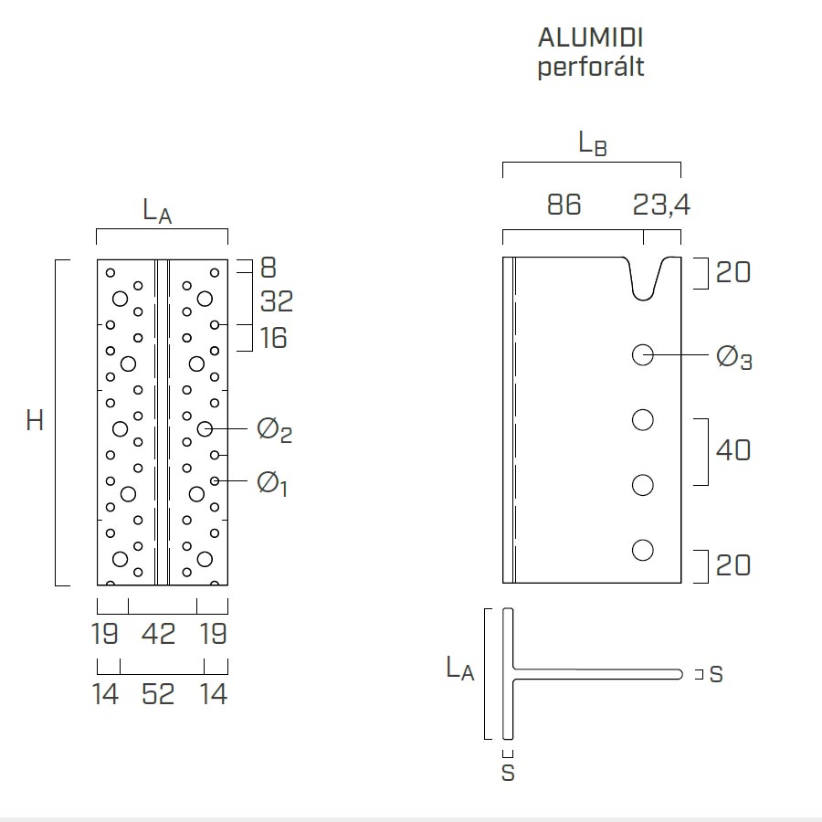 Holz Technic Alumidi rögzítő